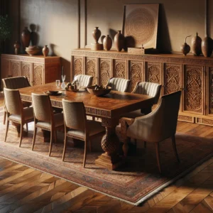 Luksusowe meble z litego drewna mango – elegancja, która zachwyca